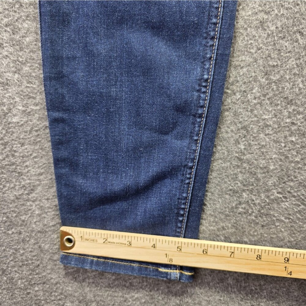 7 For All Mankind Jeans Womens 30 Blue The Ankle Skinny b(air) Distressed NWT - Picture 11 of 11